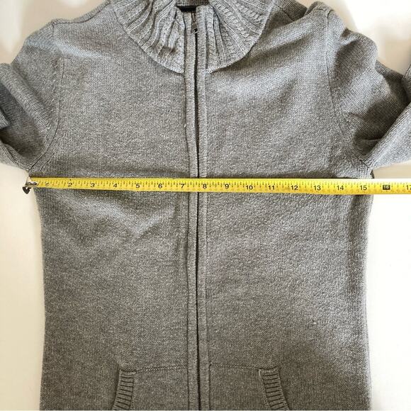 Banana Republic Factory Cardigan Sweater Gray Size XS - Picture 7 of 9